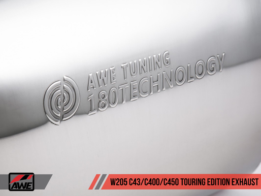 AWE Tuning Mercedes-Benz W205 C450 AMG / C400 Touring Edition Exhaust - 3015-31012