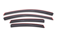 AVS 13-16 Dodge Dart Ventvisor In-Channel Front & Rear Window Deflectors 4pc - Smoke - 194529