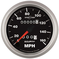 Autometer Sport-Comp II 3-3/8in 160MPH Mechanical Speedometer - 3693