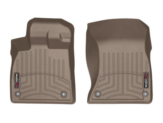 WeatherTech 2018+ Audi Q5 Front FloorLiner - Tan - 4511461