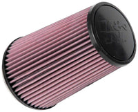 K&N Universal Clamp-On Air Filter 4-1/2in FLG / 5-7/8in B / 4-1/2in T / 8-3/8in H - RU-1008