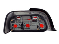 ANZO 1992-1998 BMW 3 Series E36 Taillights Red/Clear - 221215