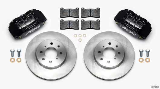 Wilwood DPHA Front Caliper & Rotor Kit Honda / Acura w/ 262mm OE Rotor - 140-12996
