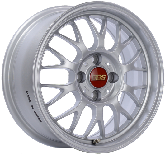 BBS RG-F 15x7 4x100 ET33 Sport Silver Wheel -70mm PFS/Clip Required - RG359SK