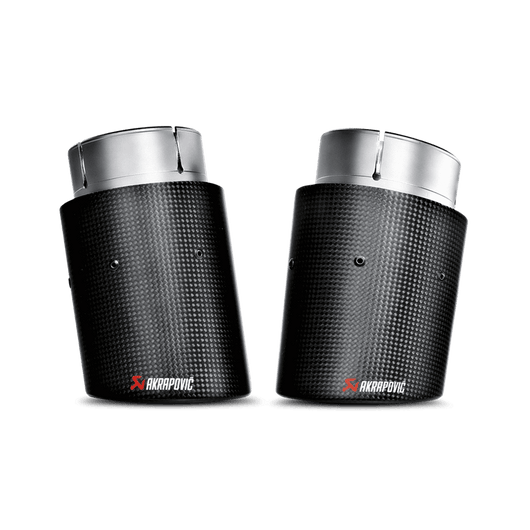 Akrapovic 16-17 BMW 340i (F30 F31) Evolution Line Cat Back (SS) w/ Carbon Tips (Req. Link Pipe) - MTP-BM/SS/2H