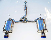Invidia 00+ S2000 Q300 Dual Titanium Tip Cat-back Exhaust - HS00HS1G2T