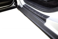 Bushwacker 2018 Jeep Wrangler Unlimited 4-Door Trail Armor Rocker Panel and Sill Plate Cover - Black - 14085