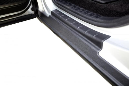 Bushwacker 2018 Jeep Wrangler Unlimited 4-Door Trail Armor Rocker Panel and Sill Plate Cover - Black - 14085