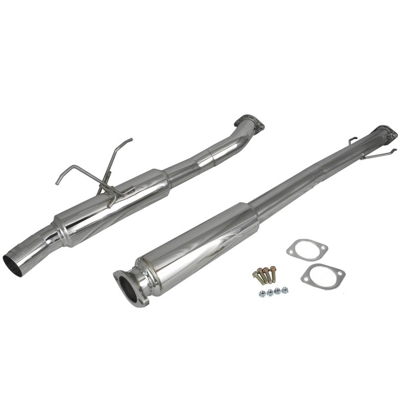 Injen 11-14 Nissan Juke (incl Nismo) 3 Polished Stainless Steel Full Catback Exhaust - SES1900P