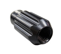 NRG 500 Series M12 X 1.5 Bullet Shape Steel Lug Nut Set - 21 Pc w/Lock Key - Black - LN-LS500BK-21