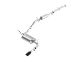 Borla 12-16 Jeep Wrangler V6 4WD Cat-Back 2.5in x 2.25in Single Square Rolled Angle Cut Rear - 140462BC