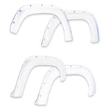 EGR 14+ Chev Silverado 6-8ft Bed Bolt-On Look Color Match Fender Flares - Set - Summit White - 791574-GAZ
