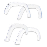 EGR 14+ Chev Silverado 6-8ft Bed Bolt-On Look Color Match Fender Flares - Set - Summit White - 791574-GAZ