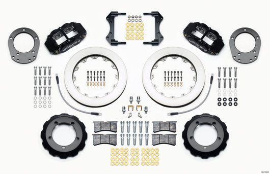Wilwood Narrow Superlite 4R Front Hat Kit 12.88in 76-77 Ford Bronco Dana 44 w/Lines - 140-13305