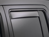 WeatherTech 07+ Jeep Wrangler/Wrangler Unlimited Rear Side Window Deflectors - Light - 71443