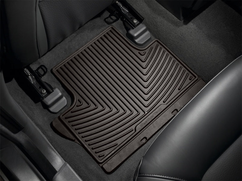 WeatherTech 2007-2014 Volvo S80 Rear Rubber Mats - Cocoa - W170CO