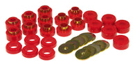 Prothane 97 Jeep TJ Body Mount Kit - Red - 1-107