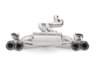 Akrapovic 16-17 BMW M2 F87 (Excl M2 Competition) Evolution Line Cat Back (Titanium) w/Carbon Tips - ME-BM/T/8H