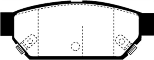 EBC 93-96 Eagle Summit 1.5 Greenstuff Rear Brake Pads - DP2986