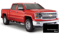 Bushwacker 16-18 Chevy Silverado 1500 Fleetside Pocket Style Flares 4pc 69.3in Bed - Black - 40959-34