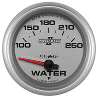 Autometer Ultra-Lite II 2 5/8in 100-250 Degree F Short Sweep Electronic Water Temperature Gauge - 7737