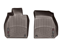 WeatherTech 2013-2015 Porsche Boxster Front FloorLiner - Cocoa - 477241