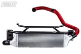 Turbo XS FMIC for 15-16 Subaru WRX - Wrinkle Red Pipes - txs-W15-FMIC-RED