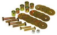 Prothane 67-81 Chevy Camaro Body Mount Hardware Kit - Red - 7-140