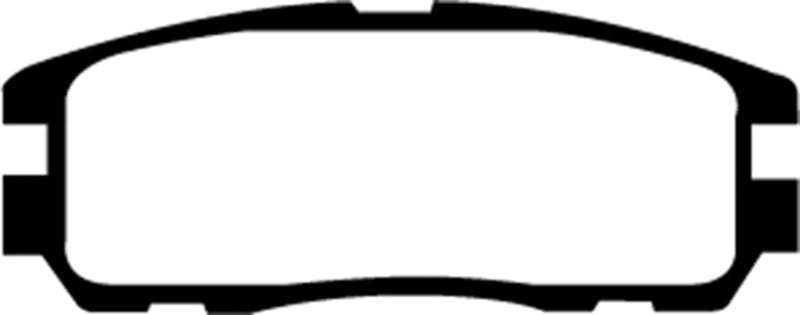 EBC 96-98 Acura SLX 3.2 Greenstuff Rear Brake Pads - DP6974