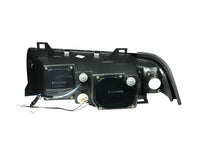 ANZO 1992-1998 BMW 3 Series E36 Projector Headlights w/ Halo Black (CCFL) G2 - 121011