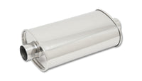 Vibrant StreetPower Oval Muff 5in x 9in x 15in long body 3in inlet I.D. x 3in outlet Center-Center - 1103