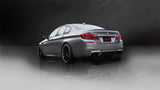 Corsa 12-13 BMW M5 F10 Black Sport Axle-Back Exhaust - 14934BLK