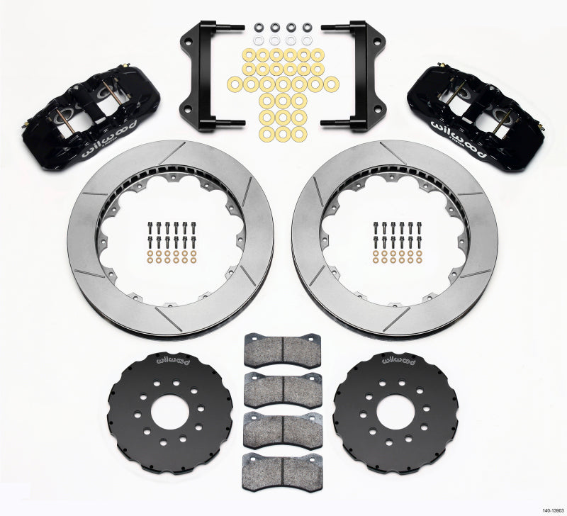 Wilwood AERO6 Front Hat Kit 15.00 97-04 Corvette C5/Z06 05-13 C6 - 140-13903