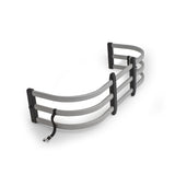 AMP Research 1998-2017 Nissan Frontier Standard Bed Bedxtender - Silver - 74811-00A