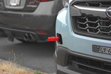 Perrin Tow Hook Kit - Front 13-18 Subaru Forester - Red - PSP-BDY-237RD