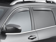 WeatherTech 2014-2016 Jeep Cherokee Front and Rear Side Window Deflectors - Light Smoke - 72741