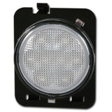 ANZO 2007-2015 Jeep Wrangler LED Side Fender Lights Clear - 861116