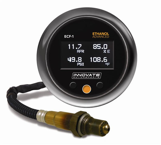 Innovate ECF-1 (Fuel) Ethanol Advanced Gauge Kit (SENSOR NOT INCLUDED) - 3910