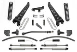 Fabtech 17-19 Ford F250/350 4WD Diesel 8in Radius Arm System w/DL 2.25 Resi Shocks & Rear DL Shocks - K2297DL