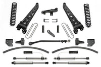 Fabtech 17-19 Ford F250/350 4WD Diesel 8in Radius Arm System w/DL 2.25 Resi Shocks & Rear DL Shocks - K2297DL