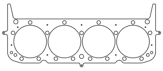 Cometic Chevy Small Block All 12-23 Deg. Head 4.200in Bore .080in MLS Head Gasket - C5403-080