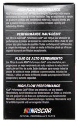 K&N Performance Oil Filter for Hyundai/Kia 3.8L V6, 4.6L/5.0L V8 - HP-7029