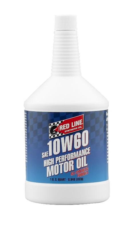 Red Line 10W60 Motor Oil Quart - 11704