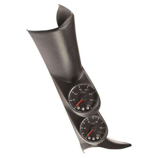 Autometer Diesel Gauge Kit A-Pillar 01-07 GM Boost/EGT 60psi/2000 degree F Black Spek-Pro - P72020