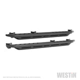 Westin/Snyper 2018+ Jeep Wrangler JL Unlimited 4DR Triple Tube Rock Rail Steps - Textured Black - 42-6025