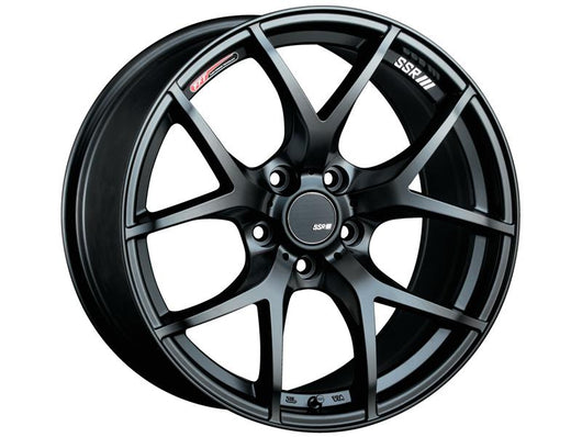 SSR GTV03 19x8.5 5x114.3 38mm Offset Flat Black Wheel 11+ WRX / 08+ STI / 11+ tC / 93-98 Supra - T619850+3805GMB
