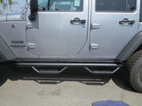 RBP RX-7 Step Bars 07-17 Jeep Wrangler JK (4-Door) - Black - RBP-509B-RX7