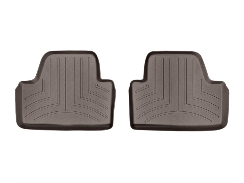 WeatherTech 2014+ BMW 4-Series Rear FloorLiner - Cocoa - 475603