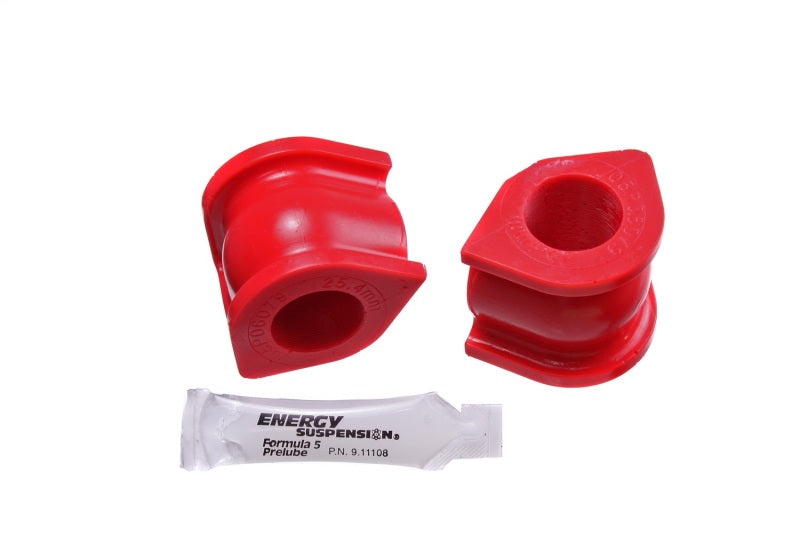 Energy Suspension 06-11 Honda Civic (Excl Si) 25.4mm Front Sway Bar Bushings - Red - 16.5151R