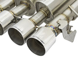 aFe MACHForce XP 3in-2 1/2in Axle Back 304SS Exhaust w/ Polished Tips 14-17 Chevy Corvette V8-6.2L - 49-34056-P